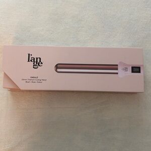 L’ange Ondule 25mm titanium curling wand - Blush